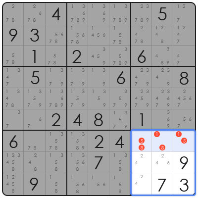 sudoku killer combinations